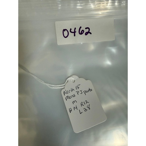 North 15 Mens Flannel Pajama Pants Lounge Sleepwear Size M Fair Isle Reindeer - Picture 5 of 5